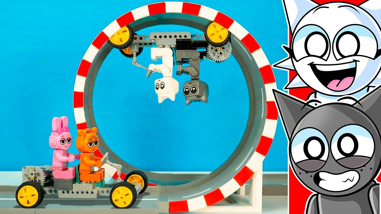 Машинка из Лего против ОГРОМНОЙ петли