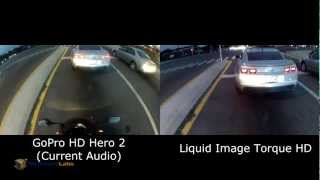 Liquid Image Torque HD Video Goggles vs GoPro HD Hero 2