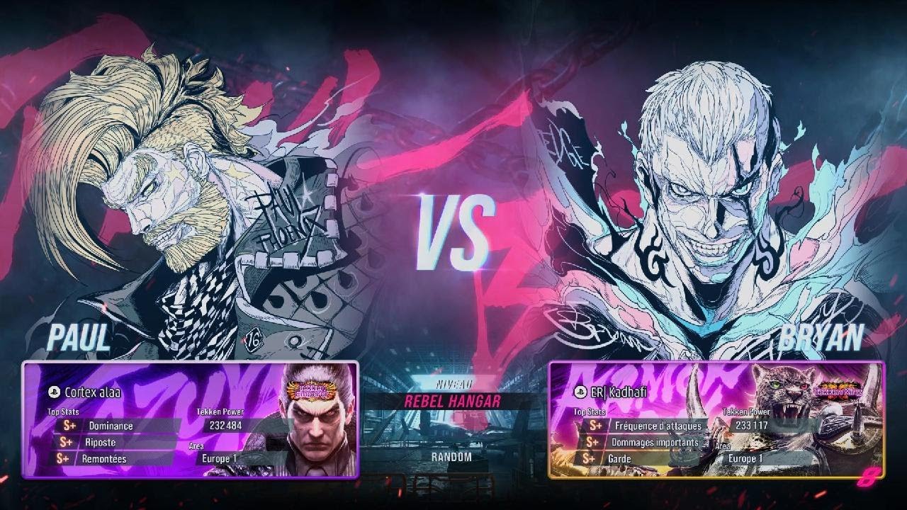 TEKKEN 8 (SEASON2) Cortex alaa (Paul) vs (Bryan) ER| Kadhafi Matches