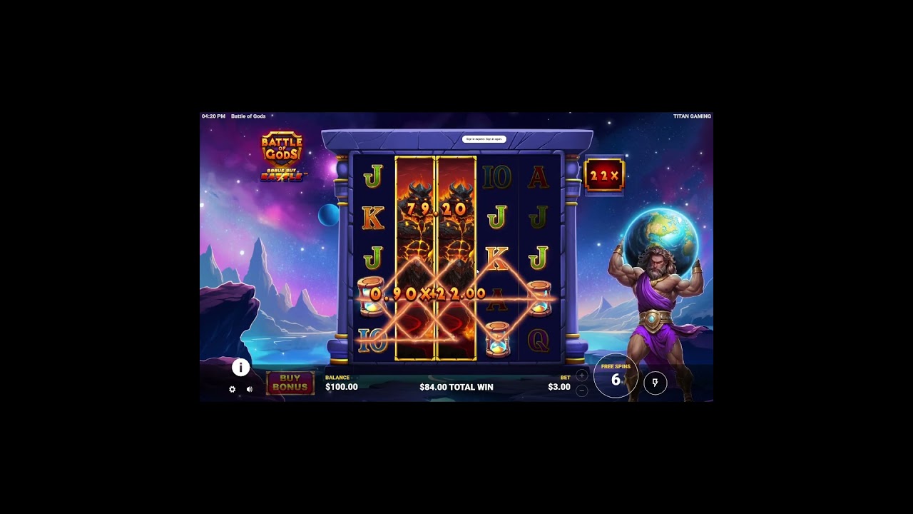 Big Win Battle Of Gods