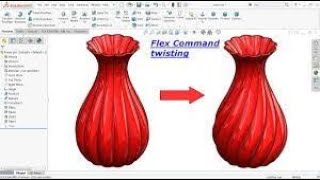 SOLIDWORKS TUTORIAL FLOWERPOT