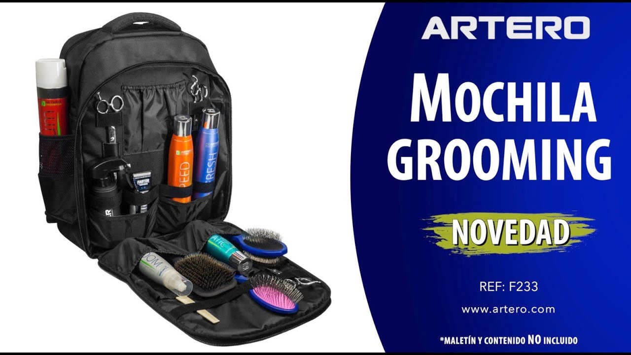 Mochila para Groomers. Artero BackPack - YouTube
