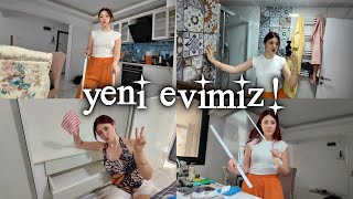 yeni ev turu! 🏡 | temizlik, tamir ve yerleşme işleri başlasın