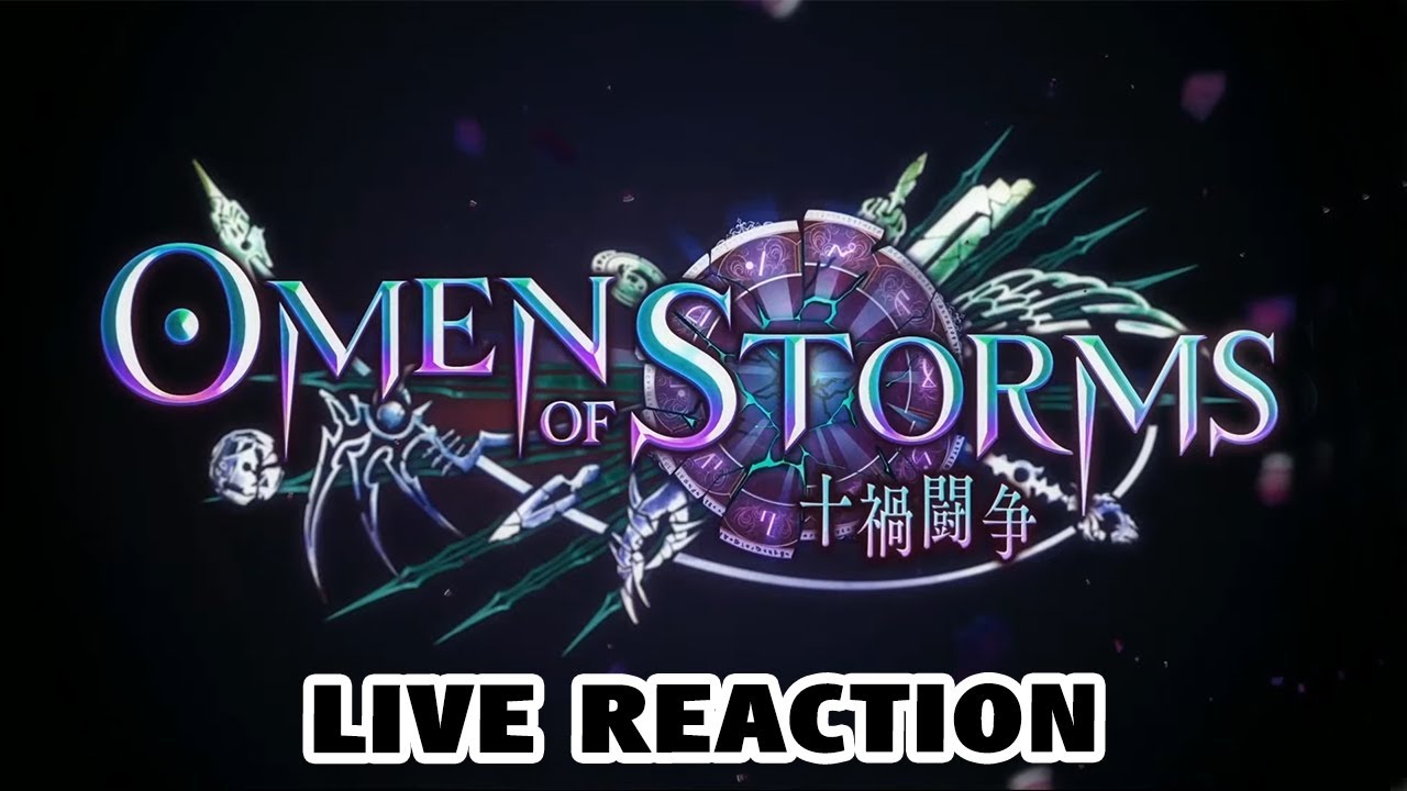Shadowverse New Expansion Live Reaction - Omen of Storm