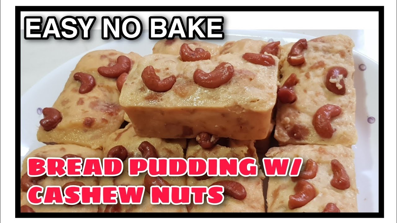 Easy No Bake Bread Pudding Recipe - YouTube
