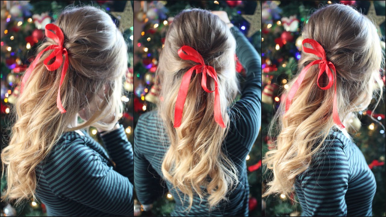Fishtail Braid with Half Messy Bun Hairstyle - Girl Loves Glam