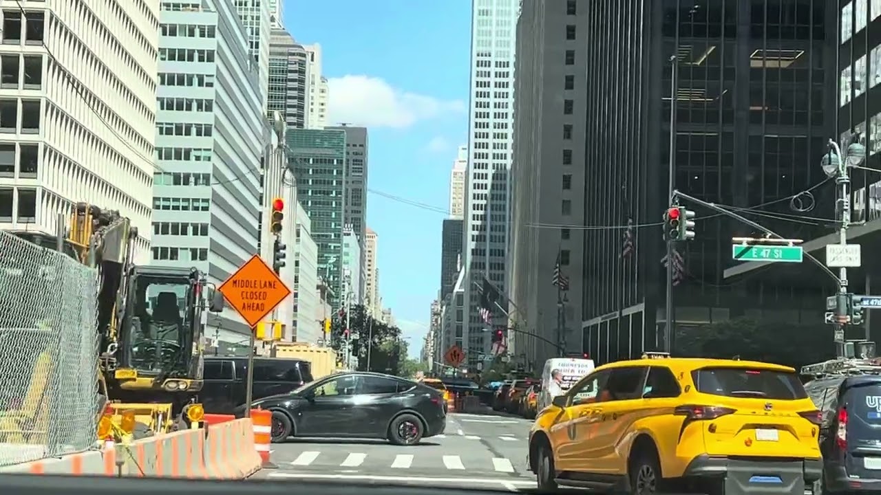 Recorriendo las calles de Manhattan 