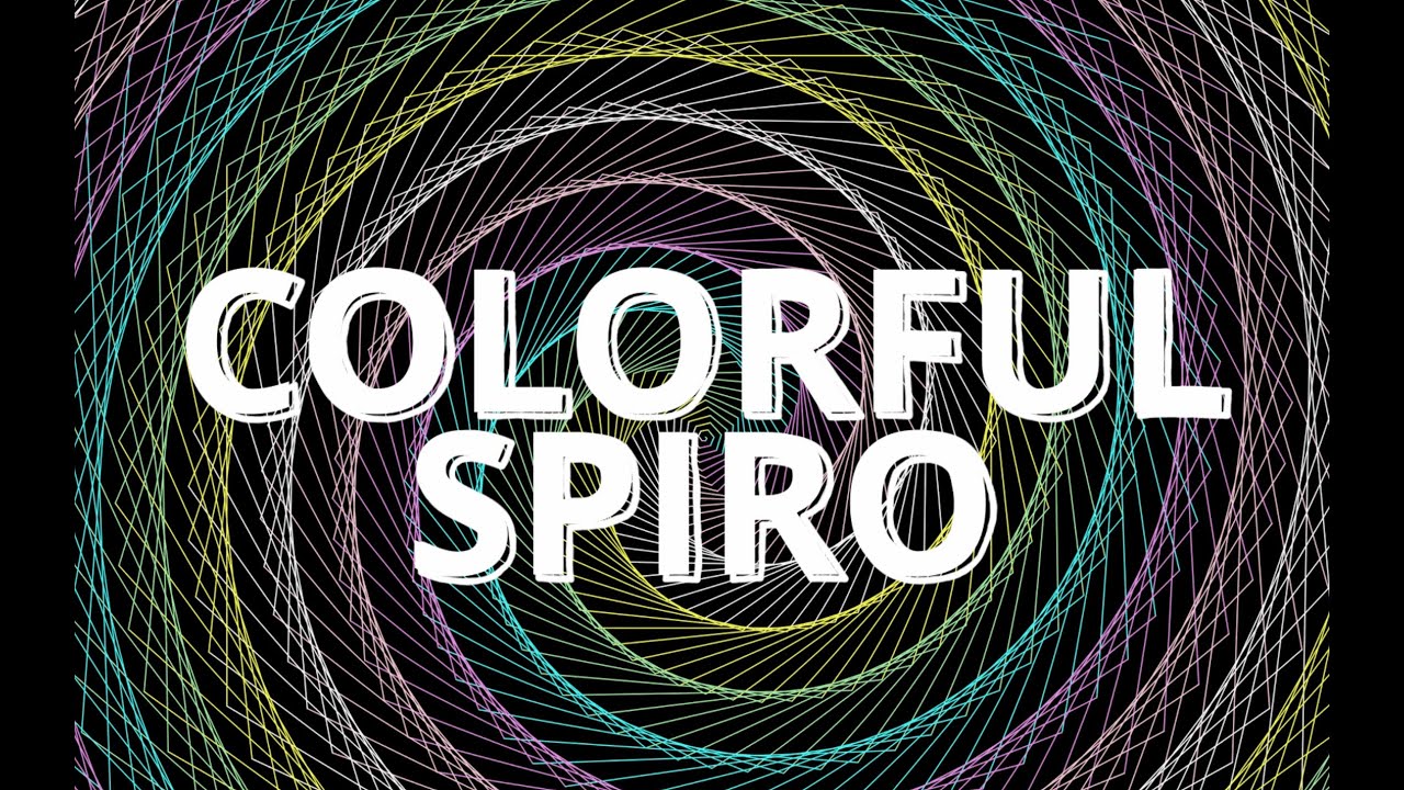 Colorful Spiro Using #Python #Turtle | Turtle Python Drawing ...