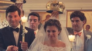 Венчание в православной церкви в Америке. Our wedding in the Orthodox Church in RI, USA