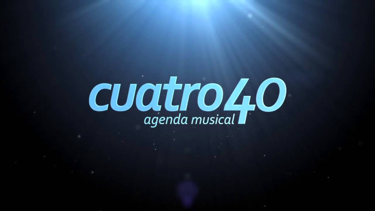 Cuatro 40 animation logo