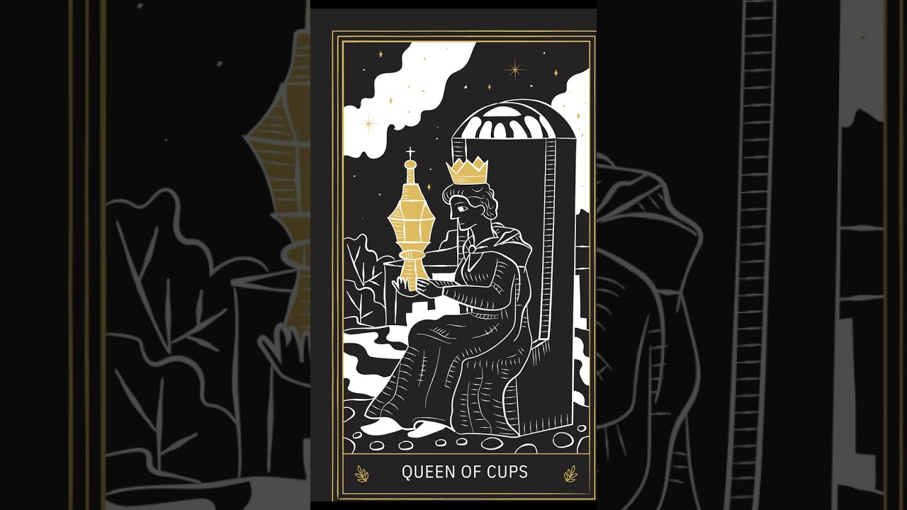 Zodiac Tarot. Daily Cosmic Readings - Queen of Cups - 