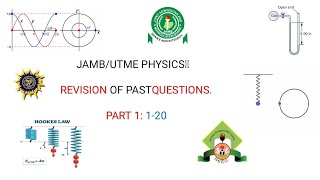Jamb/Utme Physics Questions. Part 1. @vindalsacademy