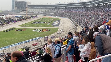 First lap of NASCAR Cup race at Texas Motor Speedway