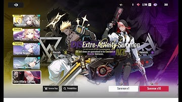 Etheria :Restart - Drop Rate 0.25% APEX 4 SSR Characters Within Free 90 Summons.