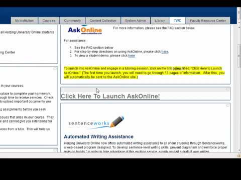 Herzing University Online   Tutoring and Writing Center