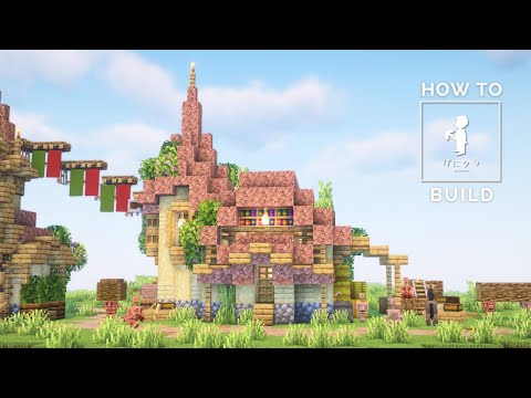 【Minecraft】How to Build Cute Early Survival Starter Bases | #2