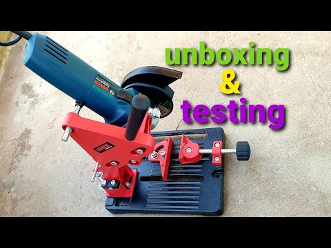 angle grinder stand unboxing and assembly || MR SHA