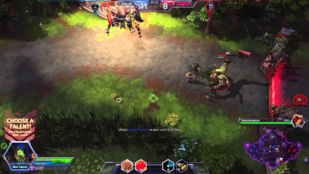 HOTS beta - Valla ranked match
