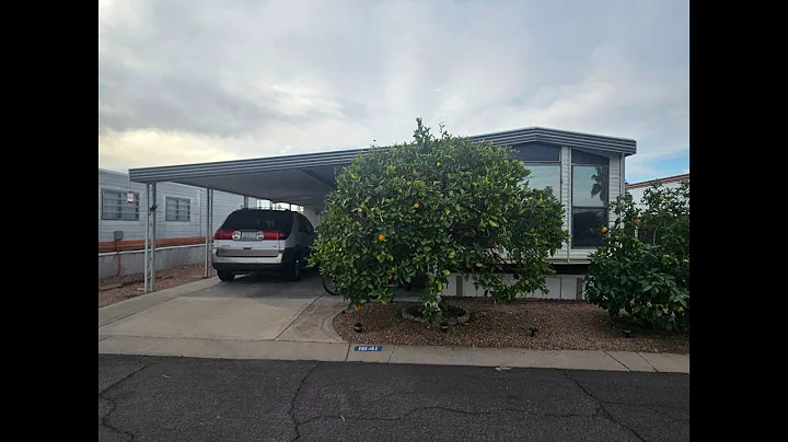 $34,900 1BD 1.5BA Big AZ RM Very Clean! 8700 E University Dr #1641 Mesa AZ @ Viewpoint Golf Resort