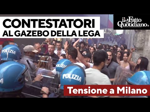 Vannacci a Milano per il comizio spacca il popolo della Lega: \