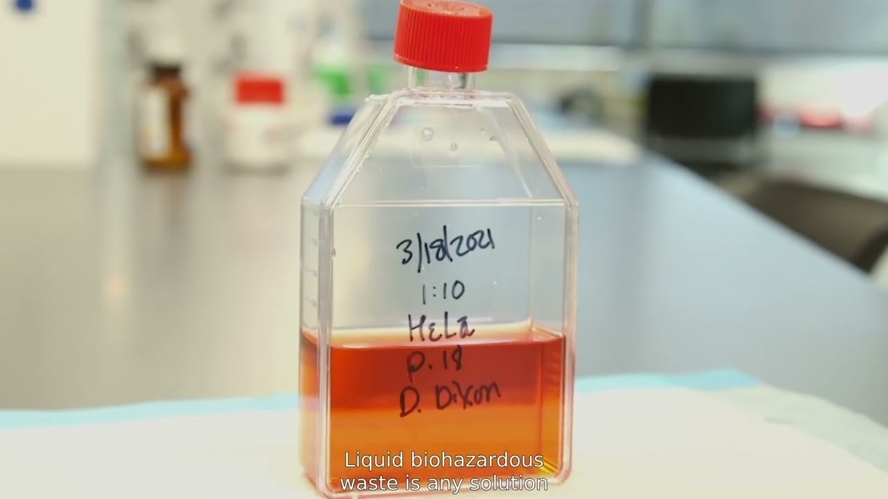 Biosafety module 8: Proper biological waste disposal