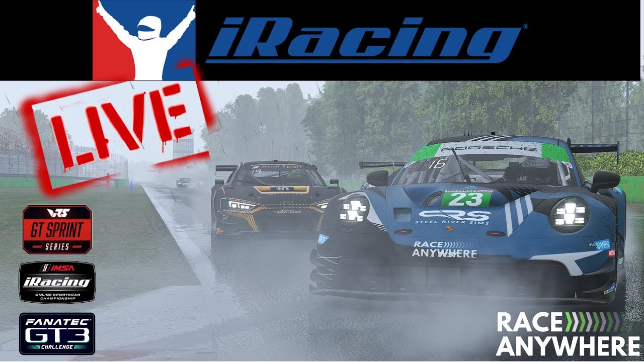 iRacing New Build 2024 S3 American Muscle GT3 WET GT4 TCR