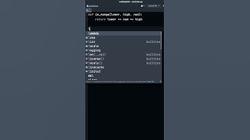 Write a function that checks if a number is within a given range | Python #python #pythonprogramming