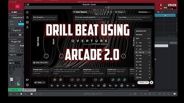 HOW TO MAKE A DRILL BEAT USING ARCADE 2.0 ON MPC BEATS (FREE DRUMKIT)