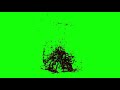Blood Explosion Green Screen 