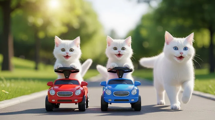 So Heartwarming | Mama Cat Trims Fur on the Farm & Crafts a Cute Tiger Hat for Her Kittens 🐾🐯