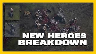The Mountain and Arya Stark  | New HEROES Breakdown - War for Westeros