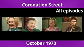 Coronation Street - October 1970