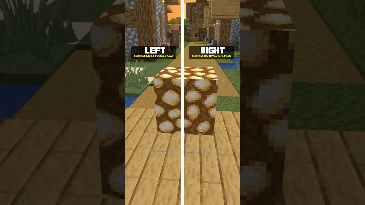Faithful 64x Texture Pack or Faithful 32x Texture Pack? 