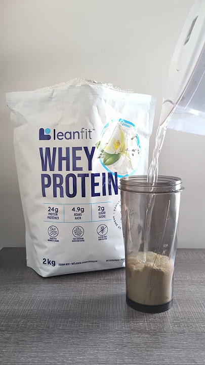 Best Vanilla Flavour Protein Shake 😋 #ugccreator #proteinpowder