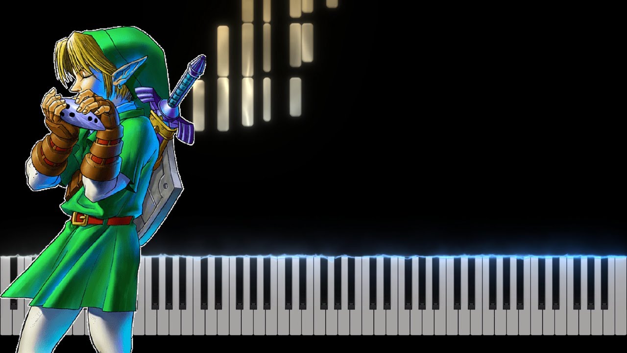 Great Fairy Fountain Legend Of Zelda Ocarina Of Time Piano Tutorial