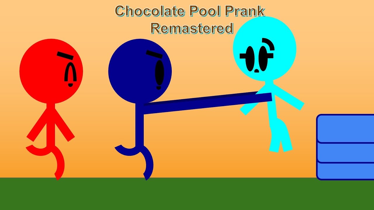 Red and Navy's Pranks Remastered: Chocolate Pool Prank