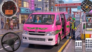 Real Van Driving Simulator - City Passenger Transport Game - Android Gameplay screenshot 3