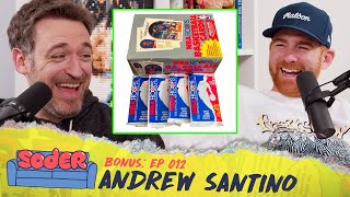 1989 NBA Hoops Cards with Andrew Santino | Soder Podcast BONUS