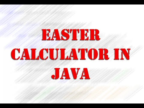 Easter Calculator in