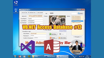 VB.NET Tutorial 12. How to search data in an Access database