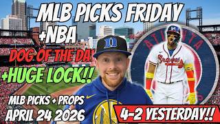 MLB Picks Today Friday 4/24/2026 | Free MLB Best Bets, Player Props, and Predictions