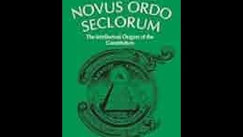Novus Ordo Seclorum (New World Order): The English Origins of the Constitution by Forest McDonald