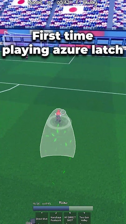 Azure latch gameplay | #roblox #soccer #bluelockrivals #football #fyp