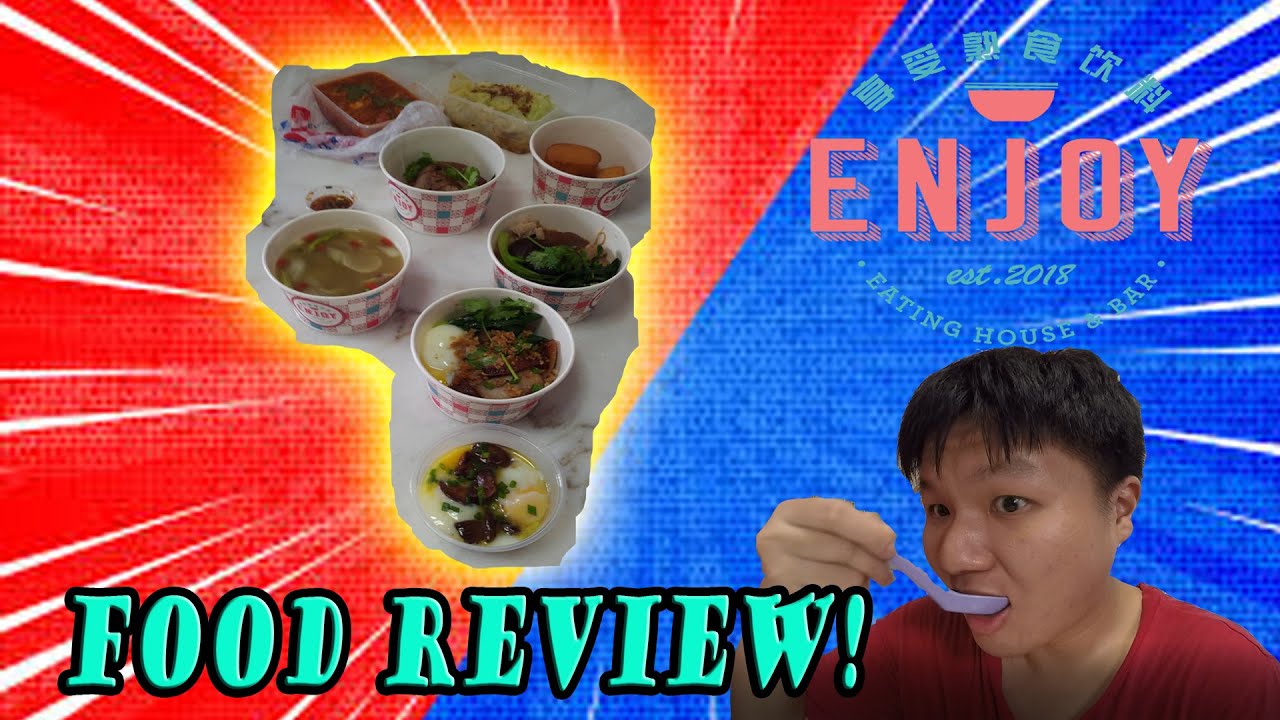 Enjoy Eating House & Bar Food Delivery Review! YouTube