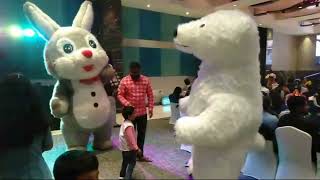 Live cartoon characters for birthday party in Chennai.Live mascot for birthday party in Chennai