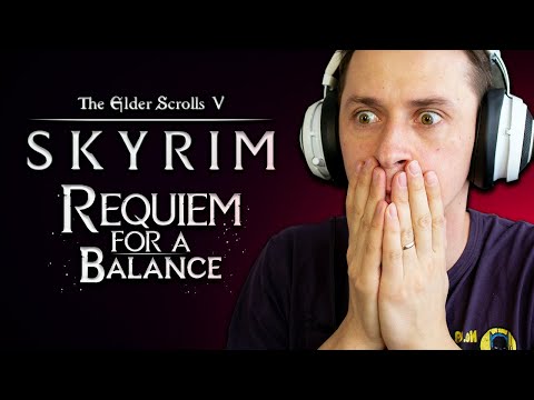 REQUIEM SKYRIM FOR A BALANCE - ПРОХОЖДЕНИЕ ЗА ВОИНА #2 КАЧАЮ СКИЛЛ