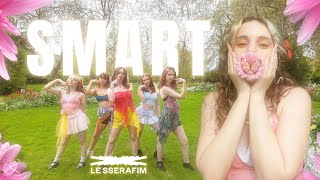 [KPOP IN PUBLIC] LESSERAFIM - SMART 🏵️ | Dance cover by MOONVERSE from FRANCE {REIMS}