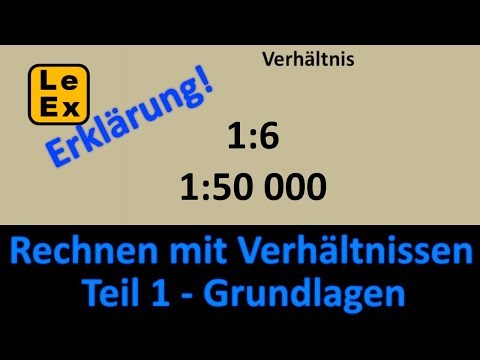 Video: Was bedeutet das Verhältnis 32 zu 1?