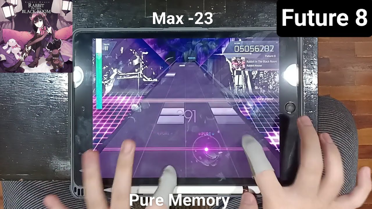 [Arcaea]    Rabbit In The Black Room - [Future 8] 「手元動画/Pure Memory」(Max -23)