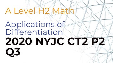 H2 Math 2020 NYJC Common Test 2 Paper 2 Q3